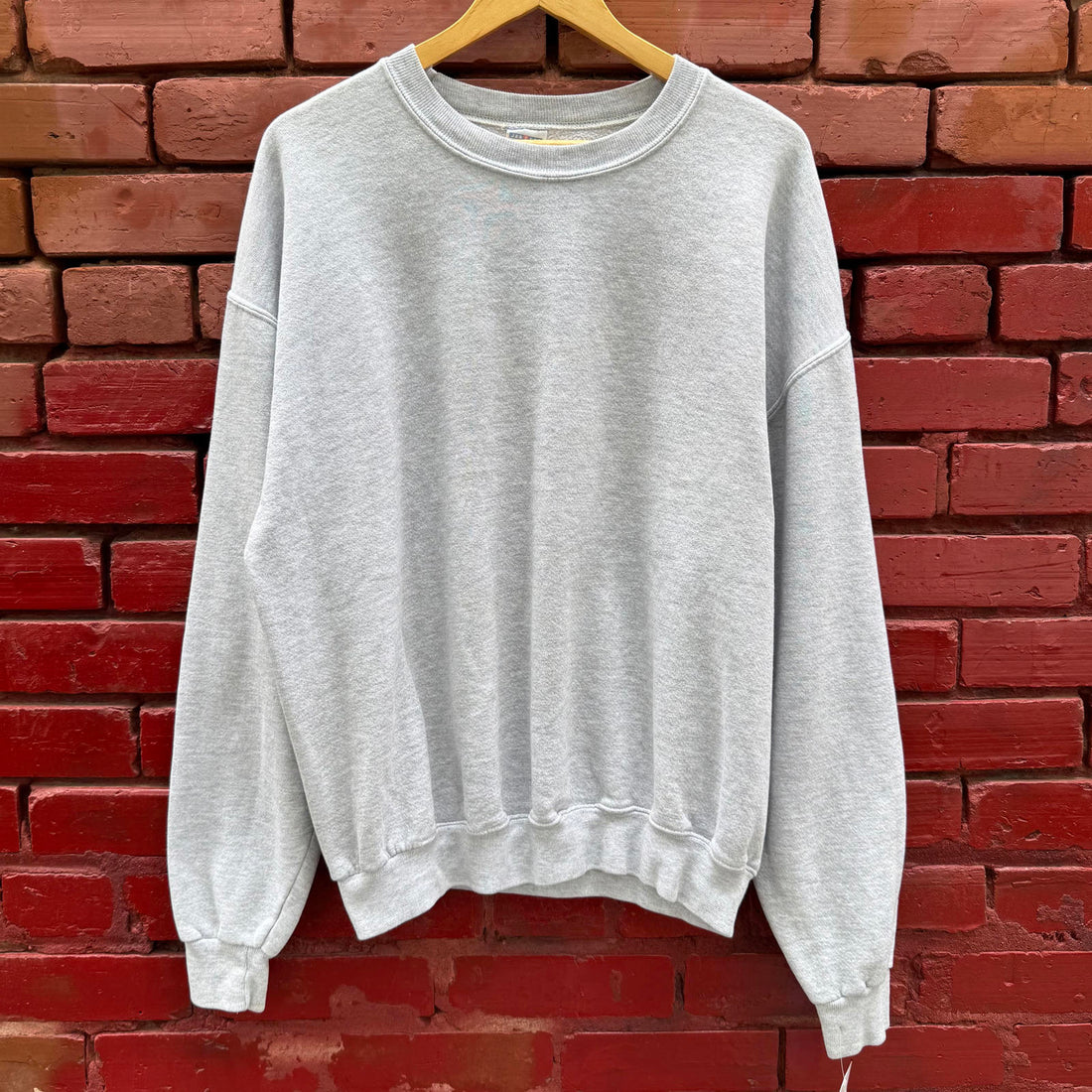 Vintage 90s Jerzees Nublend Super Sweats Gray Crewneck Sweatshirt XL