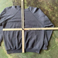 Vintage Made in USA Gray Tultex Blank Pullover Crewneck Sweatshirt XL