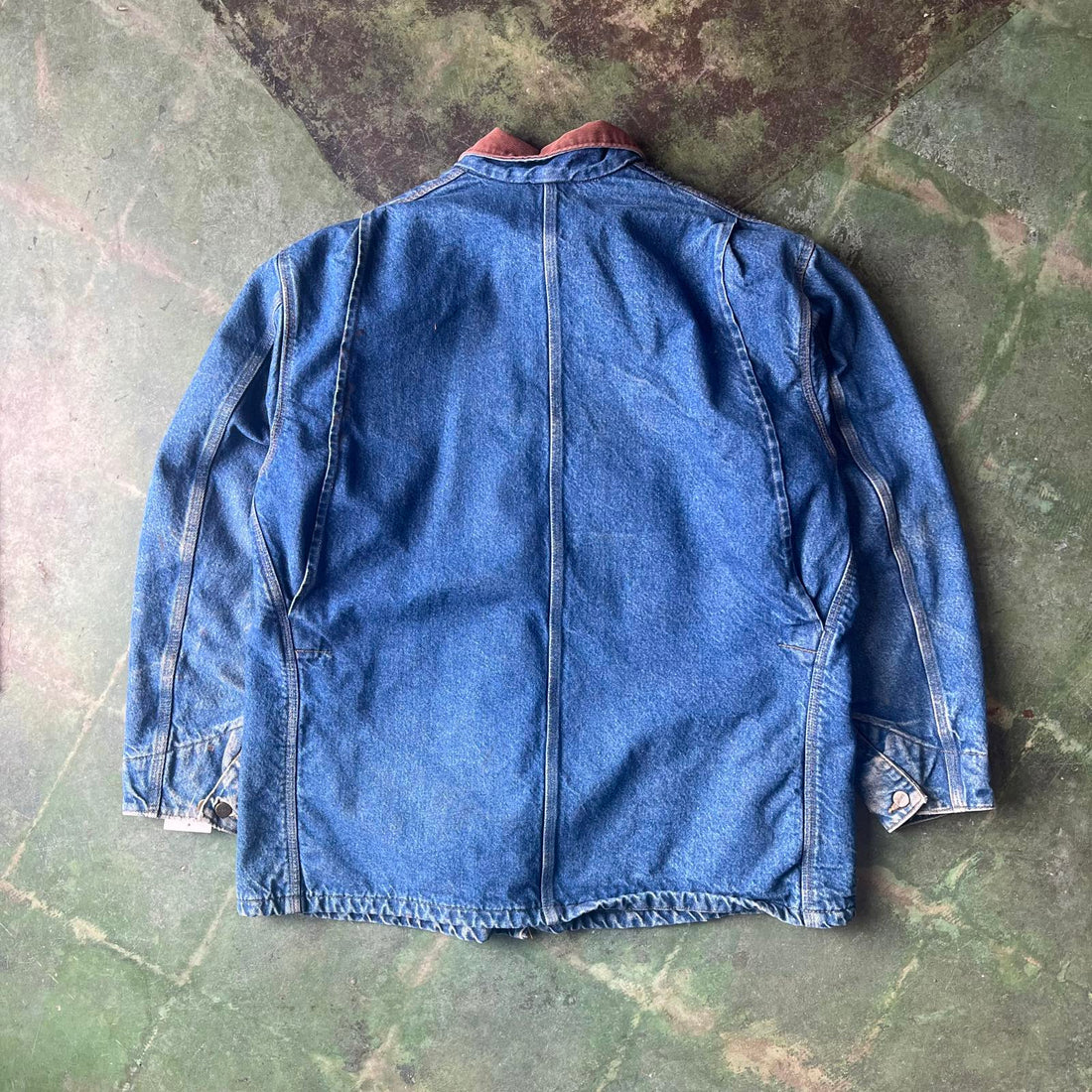 Vintage 1990s Carhartt Blanket Lined Chore Coat XL