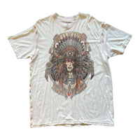 Y2K DREAMWEAVER AMERICAN TATTOO TEE WHITE/MULTI ‘XXL’ - 2000S