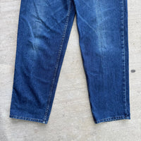 Vintage 90's Levi's Silver Tab Loose Dark Wash Baggy Skater Denim Men's 34 x 34