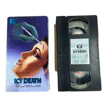 1987 ‘ICY DEATH’ HORROR VHS TAPE - 1980S