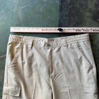 Vintage TNF The North Face Nylon Khaki Zip-off Convertible Cargo Pants Small