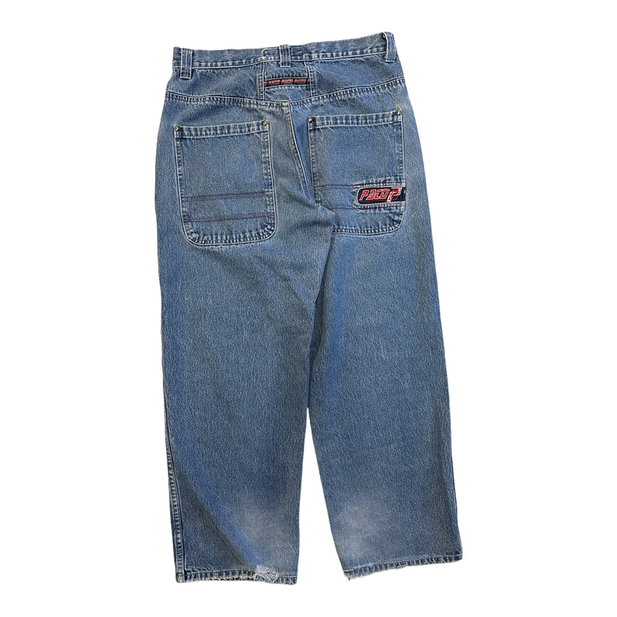 PACO BAGGY BLUE JEANS 33X28 - 2000S
