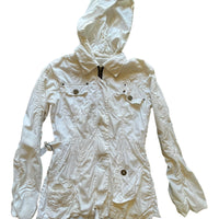 Y2K ANOTHER UTILITY JACKET WHITE 'EXTRA SMALL' - 2000S