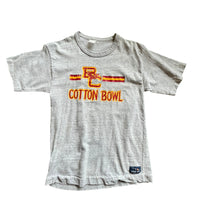 1970 COTTON BOWL TEE HEATHER GREY SMALL - 1970S