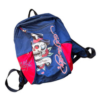 Y2K DON ED HARDY BACKPACK RED/BLUE - 2000'S