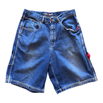 Y2K DNMECCA JORTS MEDIUM WASH DENIM ‘34’ - 2000S