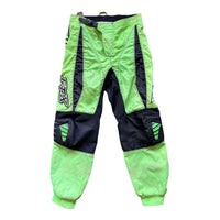 Y2K FOX RACING PANTS LIME GREEN ‘SMALL’ - 2000S