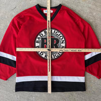 Vintage 90's 1998 Alpha Sportswear Bad Religion Band Mesh Hockey Jersey Large