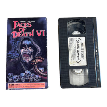 1996 ‘FACES OF DEATH VI’ HORROR VHS TAPE - 1990S
