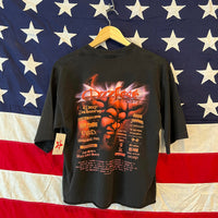 Vintage Ozzfest T Shirt 2002 Ozzy Osbourne Medium Cropped