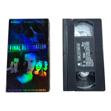 2000 ‘FINAL DESTINATION’ THRILLER HOLOGRAPHIC VHS - 2000S
