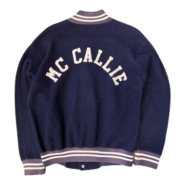 MCCALLIE SCHOOL CHAMPION BRAND VARSITY JACKET BLUE ‘LARGE’ - 1960S