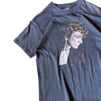 1985 ROBERT PLANT TEE BLACK MEDIUM - 1980S