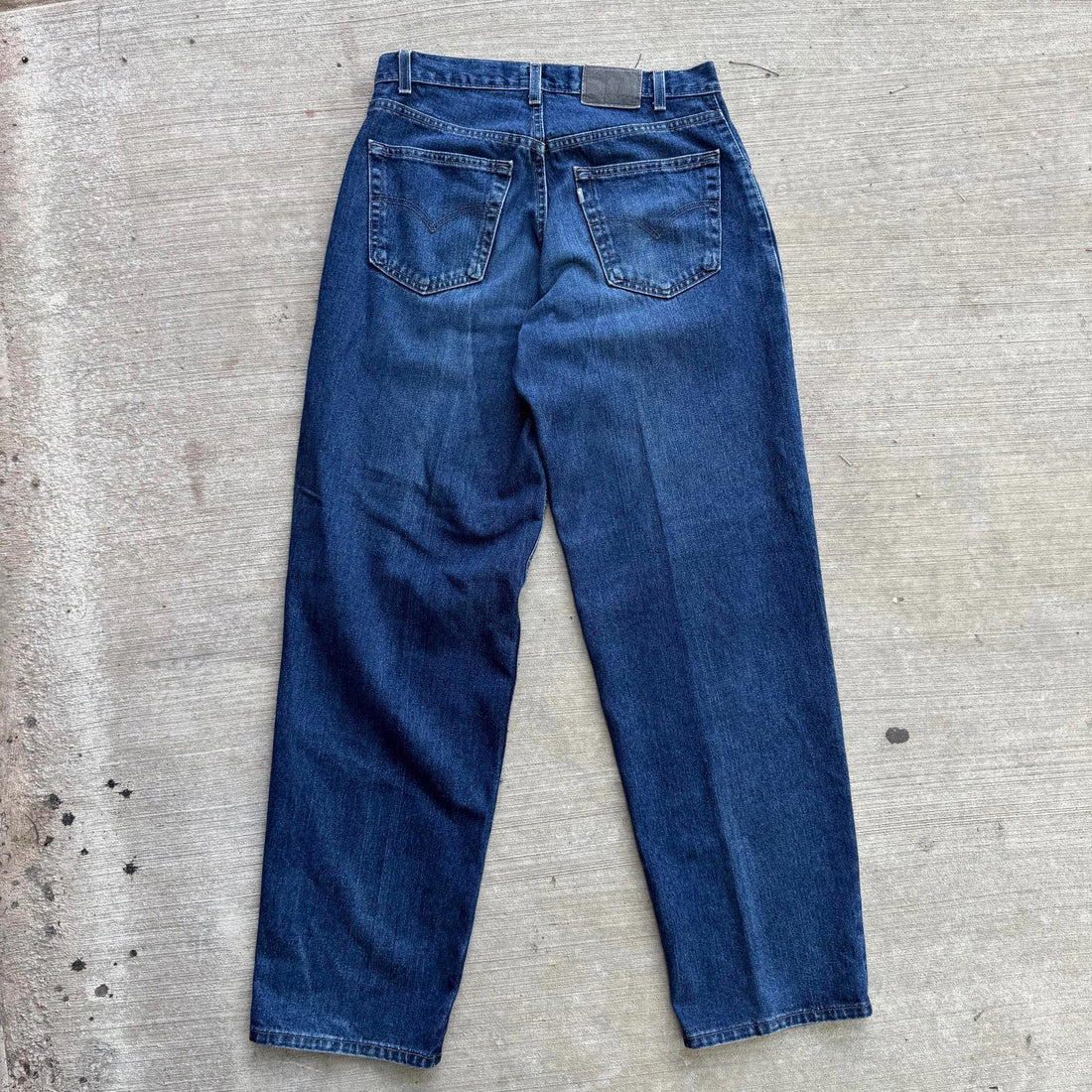 Vintage 90's Levi's Silver Tab Loose Dark Wash Baggy Skater Denim Men's 34 x 34
