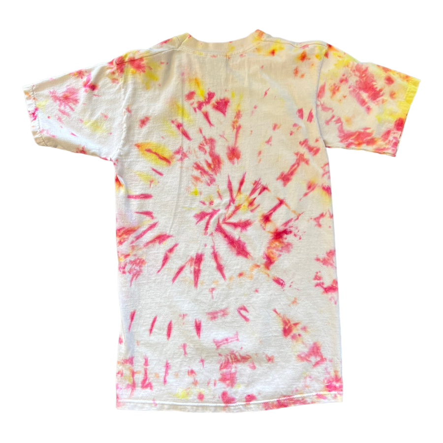 Y2K SPICE GIRLS SPICEWORLD BAND TEE TIE DYE ‘SMALL’ - 2000S