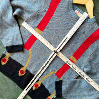 Vintage 1960s Jantzen Sweater Suspenders Medium