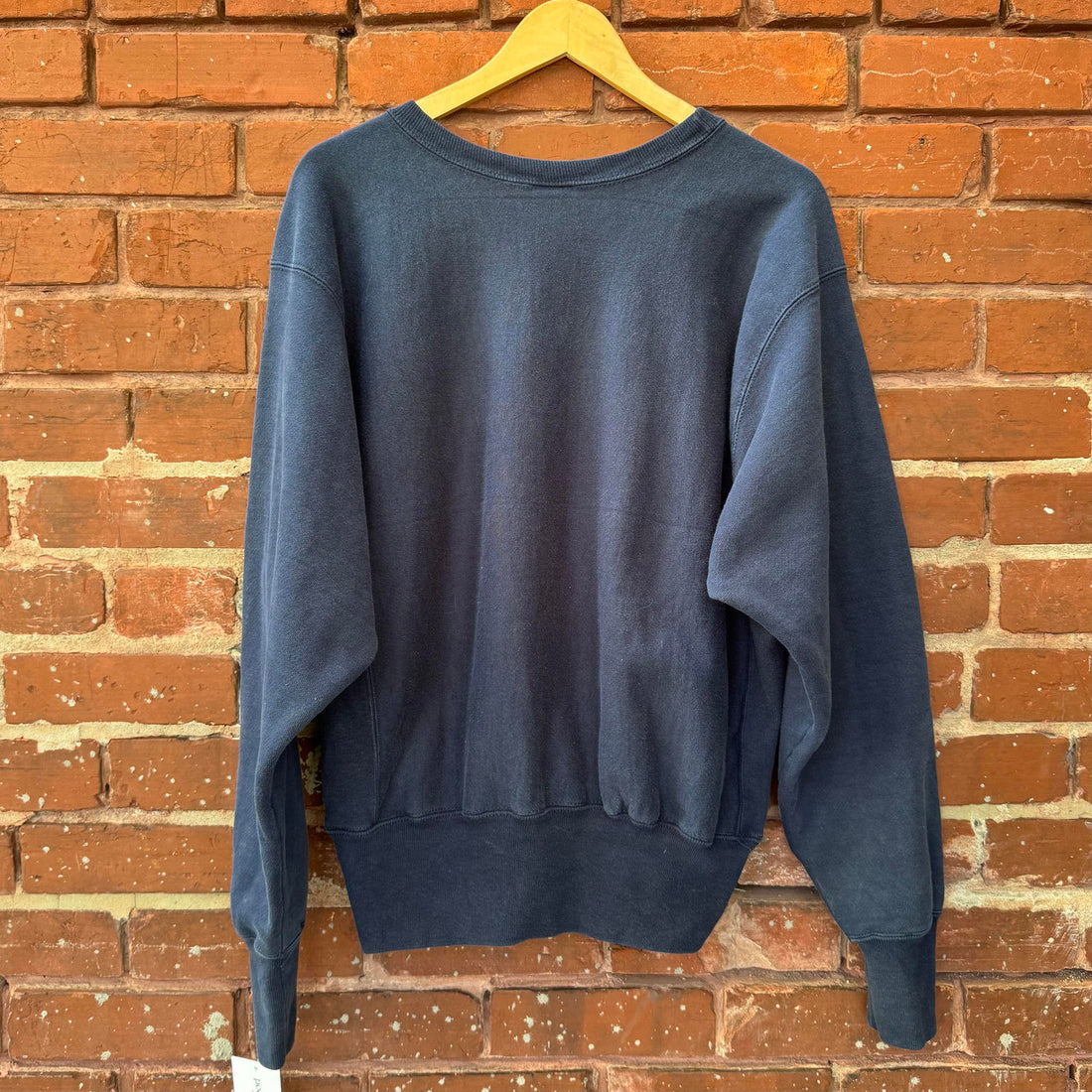 Vintage 90s Lutheridge Navy Champion Reverse Weave Crewneck Sweatshirt Medium