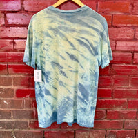 Vintage 1989 The Who Tommy 25 Year Celebration Blue Tie-Dye T-shirt Made in USA