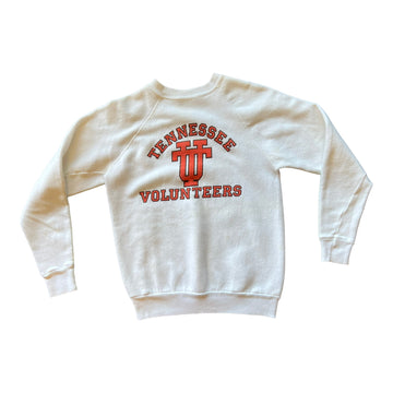 90’S TENNESSEE VOLUNTEERS CLASSIC CREWNECK ANTIQUE WHITE ‘XSMALL’ - 1990S