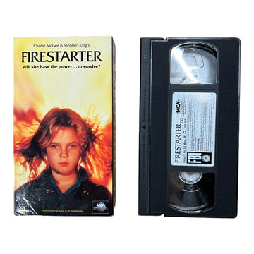 1992 COPY OF ‘FIRESTARTER (1984)’ THRILLER VHS - 1990S