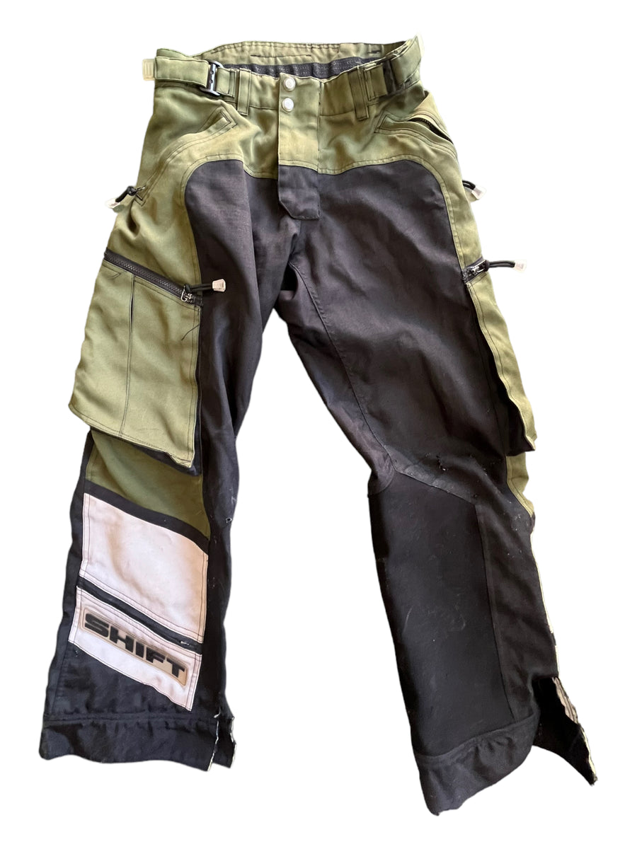 Y2K SHIFT RACING PANTS FORREST GREEN '32' - 2000S