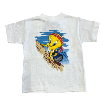 1998 TWEETY CLIMBER BABY TEE WHITE ‘YOUTH SMALL’ - 1990S