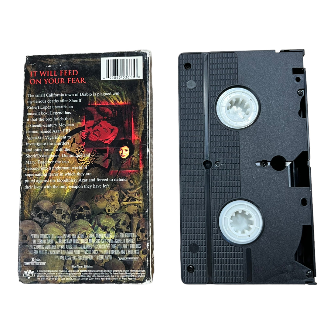 2004 ‘DIABLO’ HORROR/SCI FI VHS - 2000S