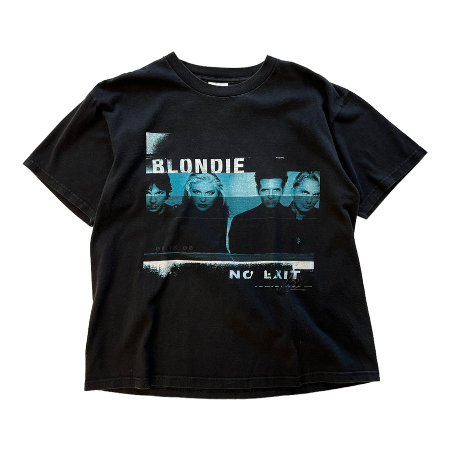 1998 BLONDIE “NO EXIT” T-SHIRT BLACK LARGE - 1990S