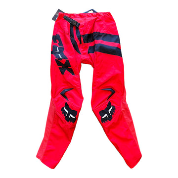 Y2K FOX RACING MOTORCROSS PANTS RED ‘XSMALL’ - 2000S