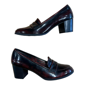 Y2K AMERICAN EAGLE PENNY LOAFERS OXBLOOD ‘7’ - 2000S