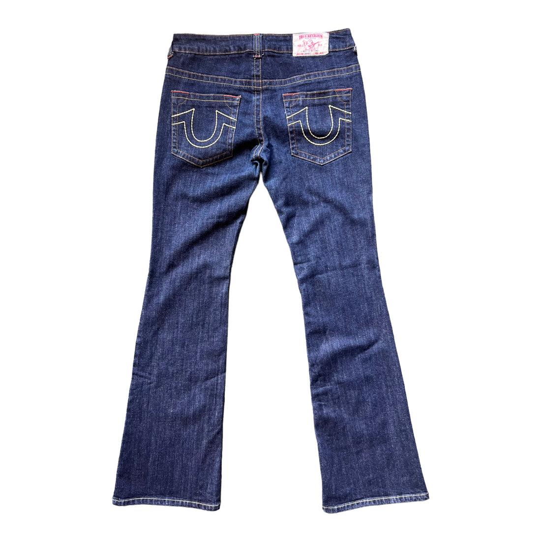 TRUE RELIGION SAMMY LOW RISE BOOTCUT JEANS DENIM ‘12’