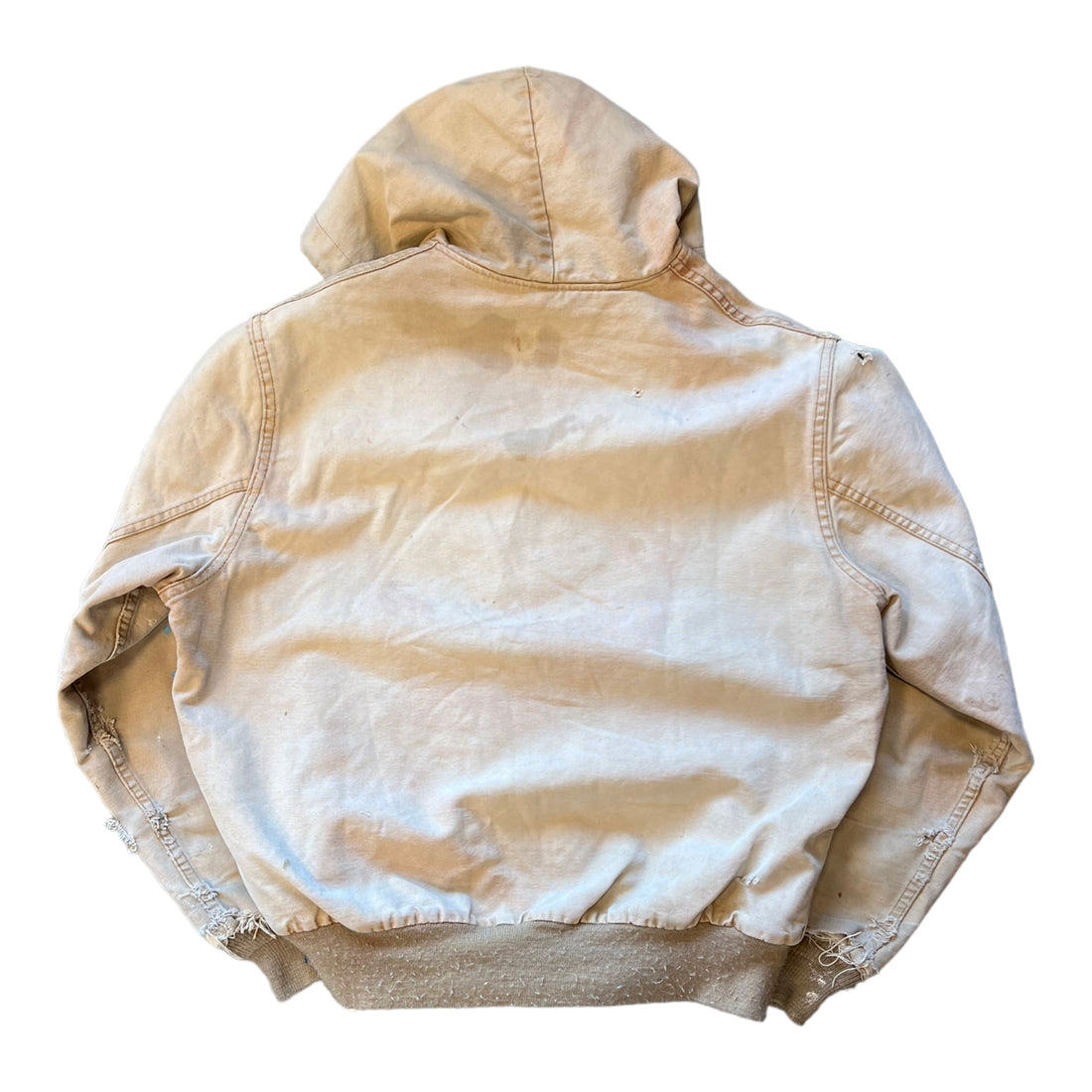 CARHARTT THRASHED HOODED JACKET ‘MEDIUM’ - 1980S