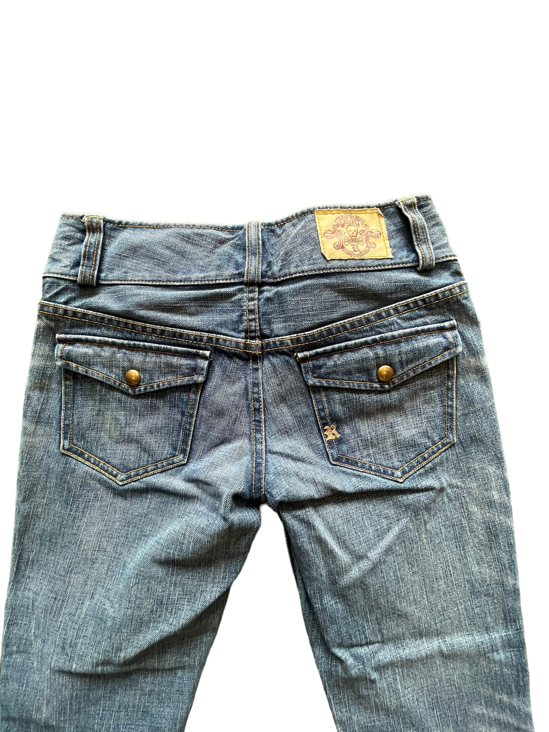 Y2K RALPH LAUREN RUGBY BUTTON FRONT JEANS WAIST 30 - 2000S