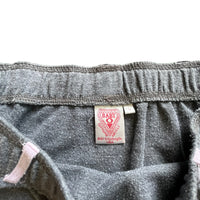 Y2K BABY GREY MIDI SWEAT SKIRT - LARGE