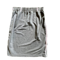 Y2K BABY GREY MIDI SWEAT SKIRT - LARGE