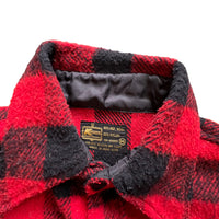 70’S KMART REPLICATION WOOL FLANNEL RED - MEDIUM