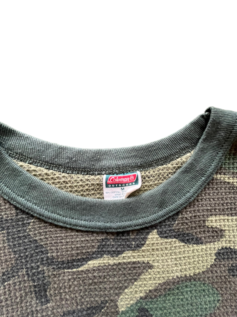 80’S COLEMAN OUTDOORS THERMAL CAMO - MEDIUM