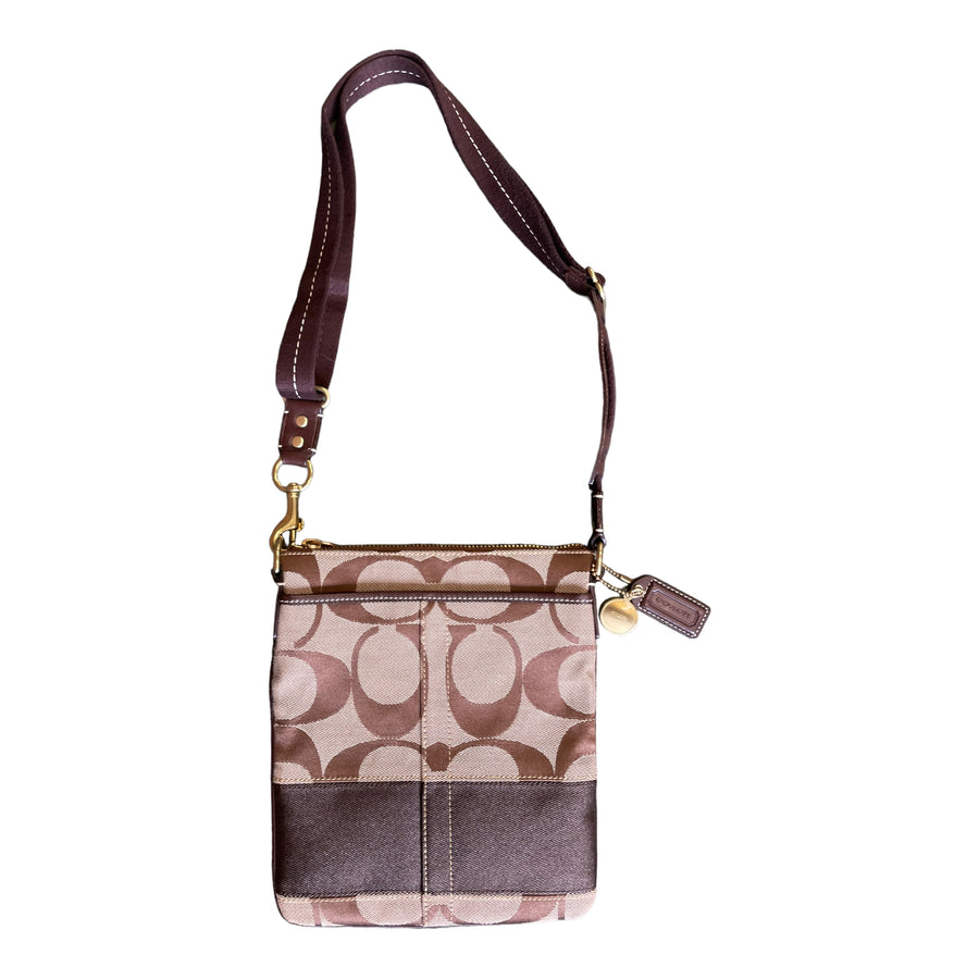 Y2K COACH CROSSBODY HANDBAG - 2000S