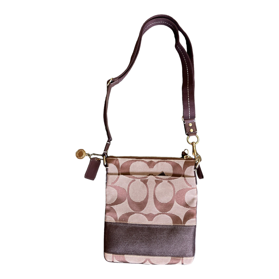 Y2K COACH CROSSBODY HANDBAG - 2000S