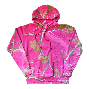 Y2K REALTREE HOODIE PINK 'MEDIUM' - 2000S