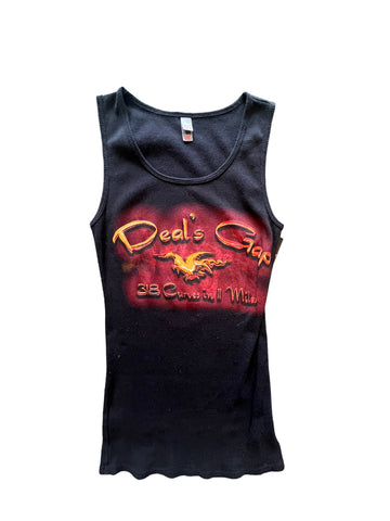 Y2K DEAL’S GAB PHEONIX TANK BLACK - XLARGE