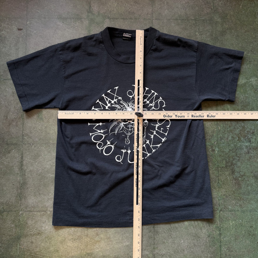 Vintage Single Stitch Fruit Of The Loom T Shirt Max Johns Mojo Junkies Large