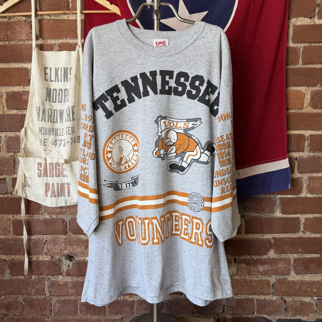 Vintage Tennessee Vols 1951 National Champions Long Gone T-Shirt Men’s XL - Made in USA