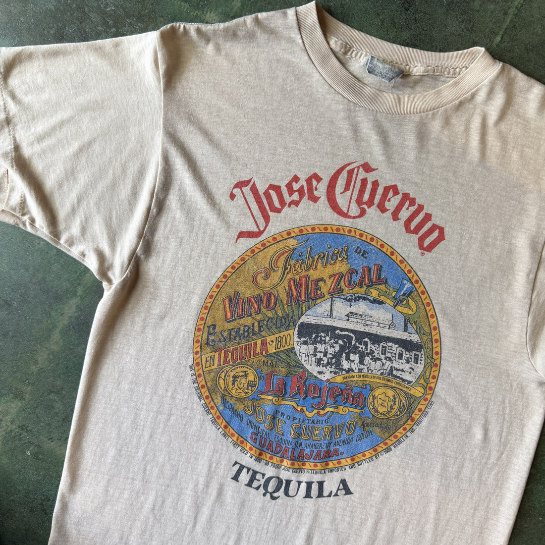 Vintage Single Stitch Jose Cuervo T Shirt 50/50 Men's Medium