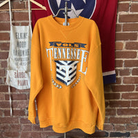 Vintage Tennessee Volunteers Crewneck Sweatshirt Made in USA Orange Mens XXL