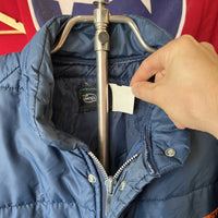 Vintage University of Tennessee Volunteers Puffer Jacket Blue Artex Mens Large