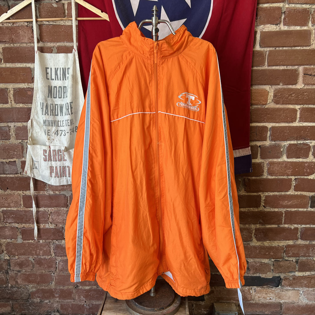Vintage Tennessee Volunteers Starter Jacket Windbreaker Orange Mens XL