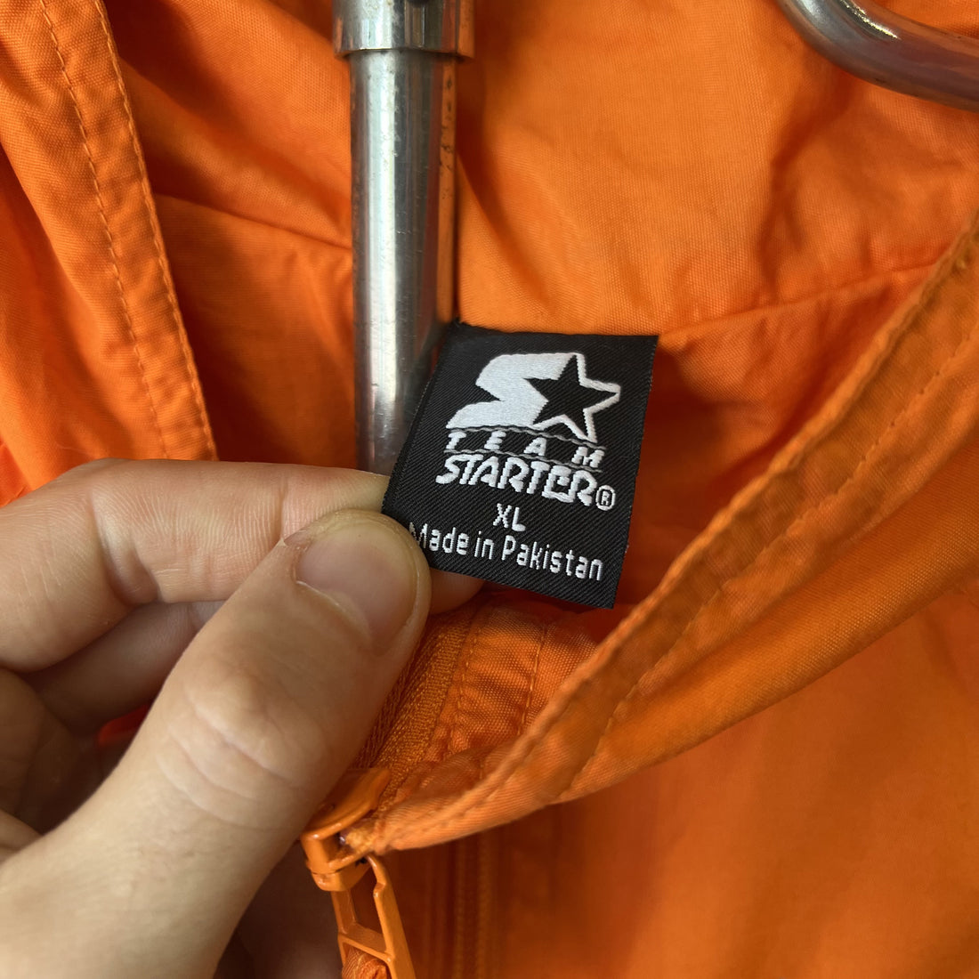 Vintage Tennessee Volunteers Starter Jacket Windbreaker Orange Mens XL
